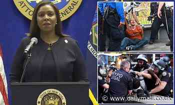 Attorney General Letitia James sues NYPD for 'excessive and unlawful' handling of BLM protests