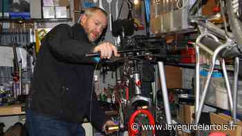 116 vélos réparés pour le professionnel d'Arras Nicolas Laizeau - L'Avenir de l'Artois