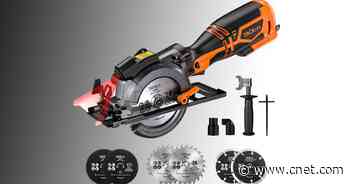 This Tacklife mini circular saw is good for wood, soft metal, plastic and saving 20%     - CNET