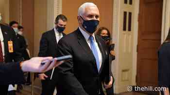 Pence meets with National Guard members stationed at Capitol