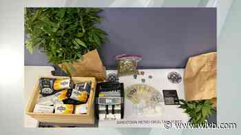 Authorities find drugs, packaging materials, ammunition and more in Jamestown residence