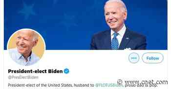 Joe Biden launches new Twitter account -- meet @PresElectBiden     - CNET