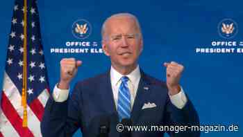 Biden skizziert Pläne für ein 1,9-Billionen-Konjunkturpaket