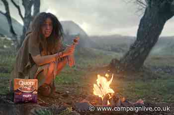 A cavewoman swears off meat in Adam & Eve/DDB’s first ad for Quorn