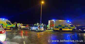 Shore Road crash sees one person taken to hospital - Belfast Live
