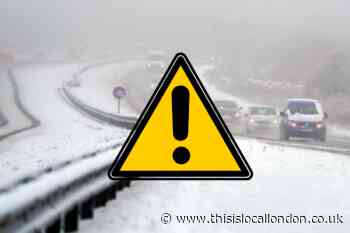 Met Office issue snow warning for Sussex, London and Essex