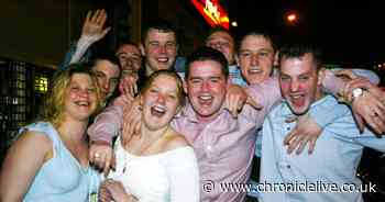 A Newcastle city centre night out in 2003 - anybody familiar in our 10 photos?