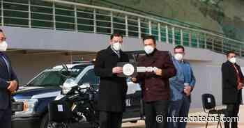 Entrega Tello equipo a las corporaciones de seguridad - NTR Zacatecas .com