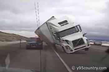 That Time the Wyoming Wind Blew A Truck Onto A WHP Car