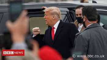 Trump takes final swipes at China's big companies
