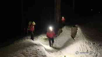 21-year-old snowshoer missing overnight in North Shore Mountains