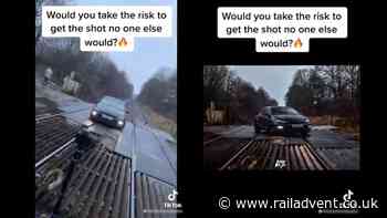 Network Rail slams TikTok video of Bolton level crossing photography - RailAdvent - Railway News