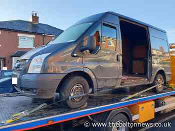 Van stolen from Bolton found abandoned in Bury - The Bolton News