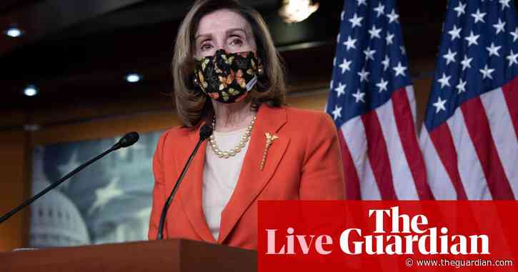Pelosi says lawmakers may be prosecuted if they 'aided and abetted' US Capitol riot – live