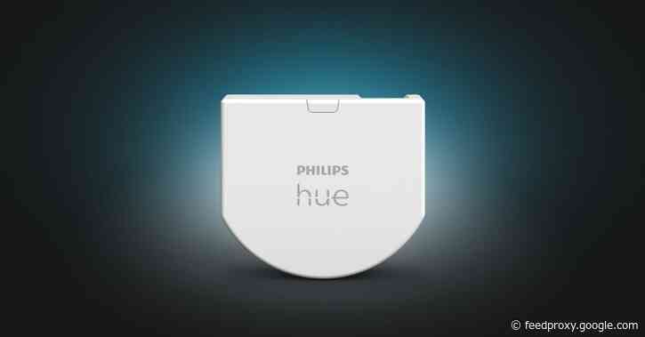 Philips Hue wall switch module finally solves problem; new outdoor lights too