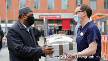 London Mosque donates hot meals to local hospital staff as ‘token of thanks’