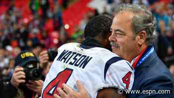 Texans CEO: Want Watson part of hiring process