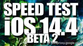 iOS 14.4 Beta 2 vs iOS 14.3 speed test (Video)