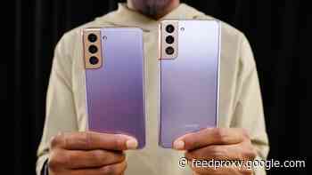 Samsung Galaxy S21 and Galaxy S21+ shown off on video