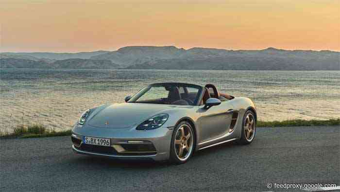 Limited-edition Porsche Boxster 25 Years launches
