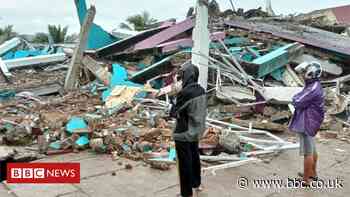 Indonesia earthquake: Dozens dead as search for survivors continues