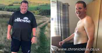 The Newcastle fat-fighting footballer who lost 9st whilst fulfilling his passion