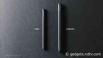 Samsung S Pen Pro Pencil-Sized Stylus Launched Alongside Galaxy S21 Series