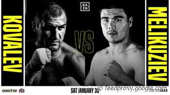 Sergey Kovalev vs. Bektemir Melikuziev officially canceled for Jan.30th