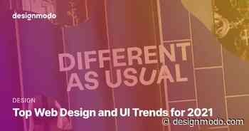 Top Web Design and UI Trends for 2021