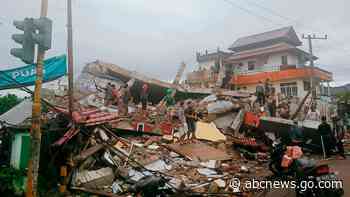 At least 42 dead as Indonesia quake topples homes, buildings