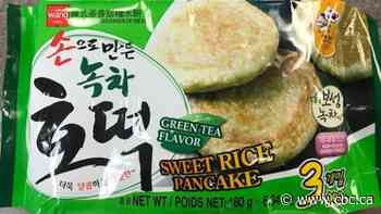 Sweet rice pancake products sold across Canada recalled due to undeclared egg