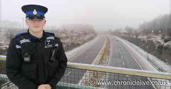 Police rescue children from A1 hard shoulder after drunk granddad found in bush