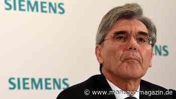 Siemens: Joe Kaeser Siemens Energy entgegen