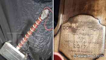 Trump Fails to Send 'Thank-You' Note for Thor Hammer Gift
