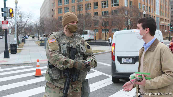 Senator Pat Toomey Uses Senate Candy Desk Supplies For National Guard Care Packages