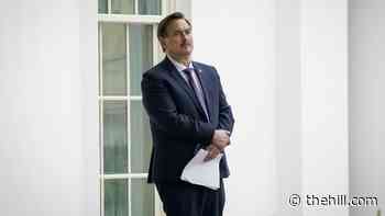 MyPillow CEO photographed with notes after Trump meeting
