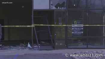Woman drives into New Albany building after suffering medical problem, police say - WHAS11.com
