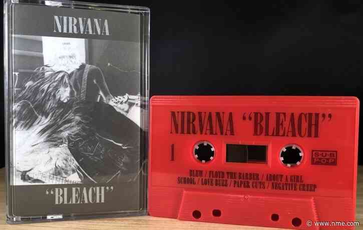Nirvana’s ‘Bleach’ is getting red cassette reissue for Valentine’s Day