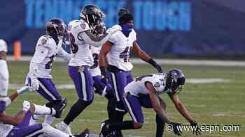 Source: Ravens' Peters fined for midfield stomp