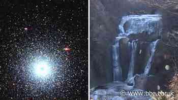 Spacing out and a famous frozen waterfall