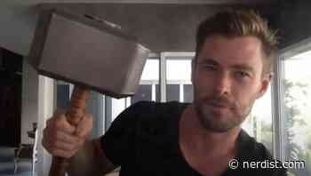 Chris Hemsworth’s Wife Not Impressed by Thor’s Hammer - Nerdist
