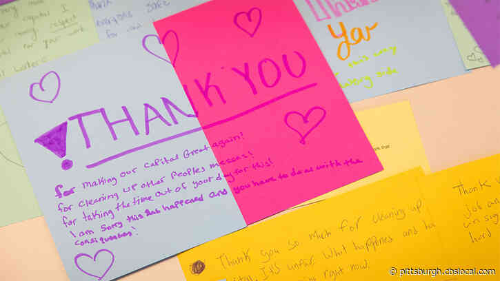 Pennsylvania Middle Schoolers Send Thank You Notes To US Capitol Workers