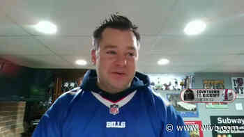 Bills fan caught crying on TV after emotional playoff win embraces added attention