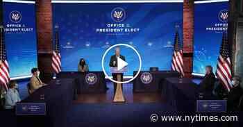 Science Is About ‘Hope,’ Biden Says