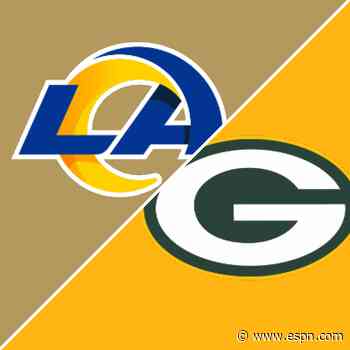 Follow live: Aaron Donald and the Rams look to slow down Aaron Rodgers and Packers at Lambeau Field