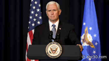 Vice President Mike Pence visits Naval Air Station Lemoore