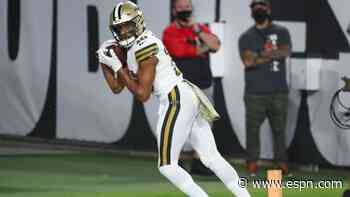 Saints get healthier at WR, activate Smith off IR