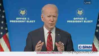 Biden Outlines Vaccine Plan, Rips Republican Lawmakers for Not Masking Up