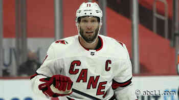 Just one game in, Canes captain Jordan Staal placed on COVID-19 protocol list