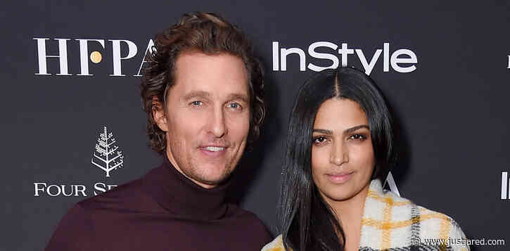 Matthew McConaughey & Camila Alves Adopt New Puppy!